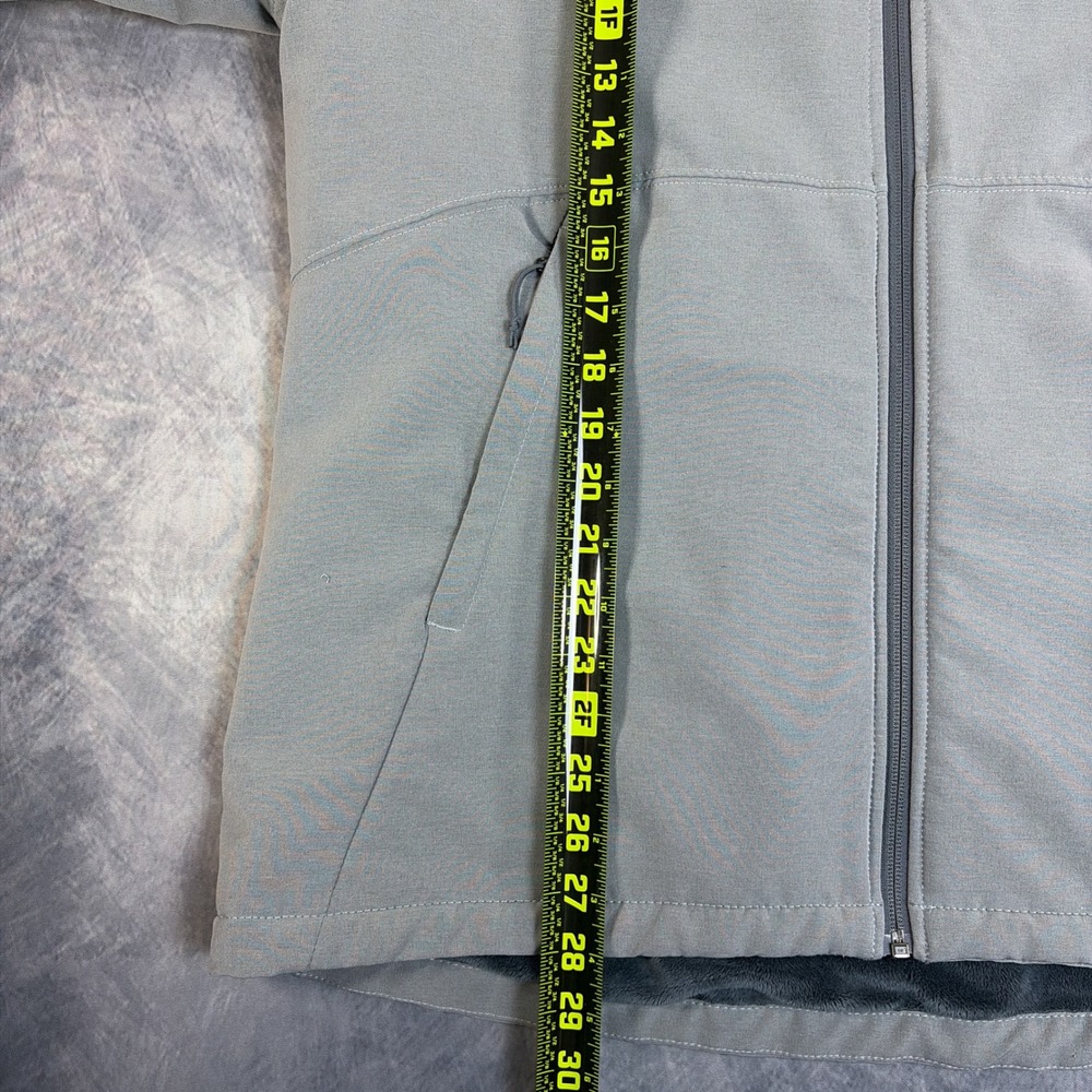 The North Face Shelbe Raschel Womens XXL Gray Fleece Lined Softshell Jacket - Picture 6 of 9